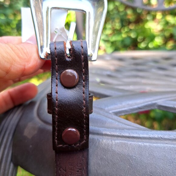 NWT Women’s Tractor Supply Western Concha Belt L  Leather - Picture 4 of 6